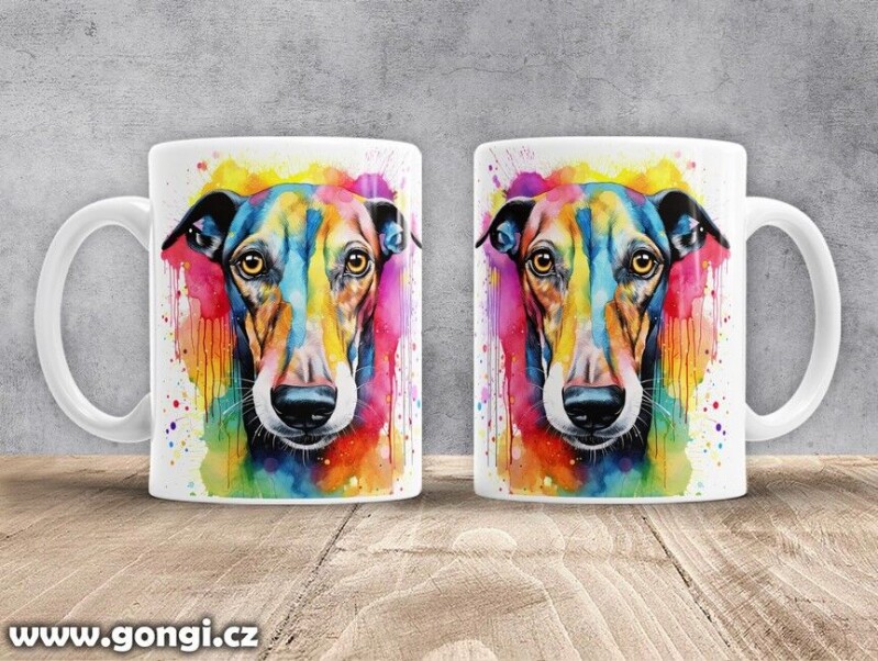 Hrnek - 0252 - Anglický chrt 02